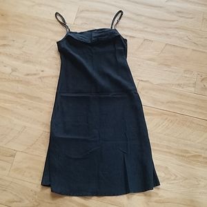 Black Hemp dress M